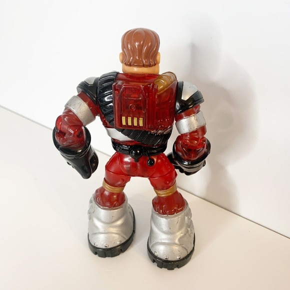 Rescue Heroes Billy Blazes Action Figure And Backpack Fisher Price Fireman - Picture 6 of 8